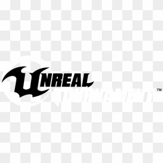 Unreal Tournament 2 Logo Black And White - Unreal Tournament Clipart