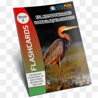 Flashcards Ebook - Great Blue Heron Clipart