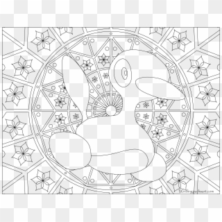 Porygon2 Pokemon - Pokemon Colouring Pages For Adults Clipart