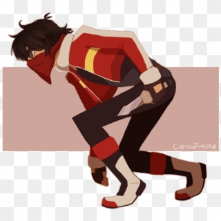 Keith As A Ninja Spy With His Knife Blade From Voltron - Ninja Voltron Clipart