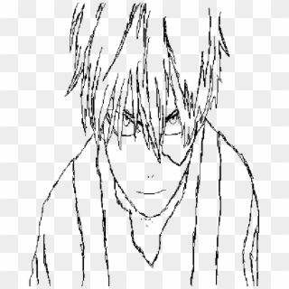Todoroki - Line Art Clipart