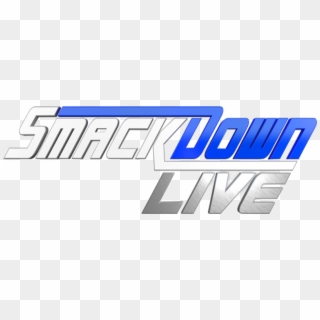 Wwe Tuesday Night Smackdown Live - Wwe Smackdown Live Logo Png Clipart