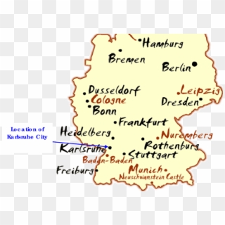 Map Of Germany - Germany Map Clipart