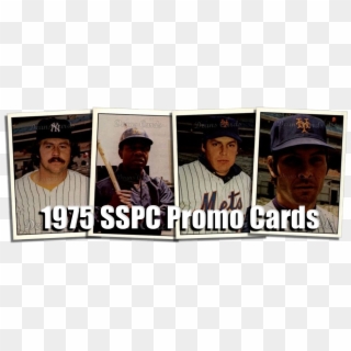 1975 Sspc Promo Baseball Cards - Album Cover Clipart