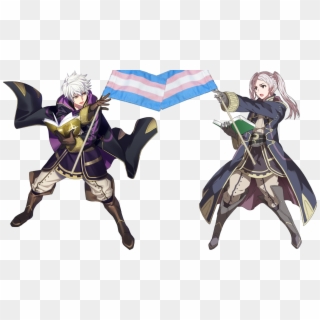 Robin From Fire Emblem Awakening Says Trans Rights - Robin Fire Emblem Heroes Clipart