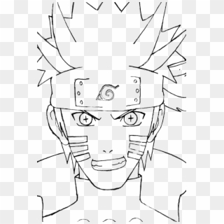 Uzumaki Naruto By Izzatasyraf - Naruto Sage Of 6 Paths Drawing Clipart