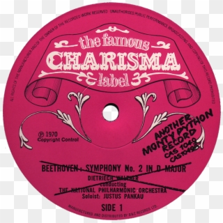 Sleeve Notes - - Charisma Label Clipart