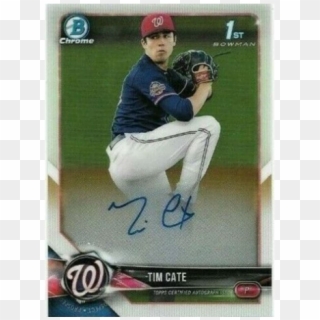 Tim Cate Rookie Baseball Cards, Nationals - Baseball Clipart