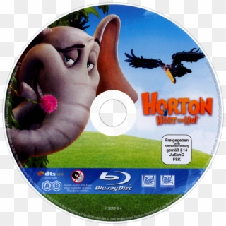Horton Hears A Who Bluray Disc Image - Dr Seuss Horton Hears A Who 2008 Movie Dvd Clipart