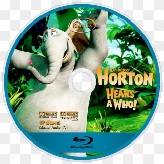 Horton Hears A Who Bluray Disc Image - Blu-ray Disc Clipart