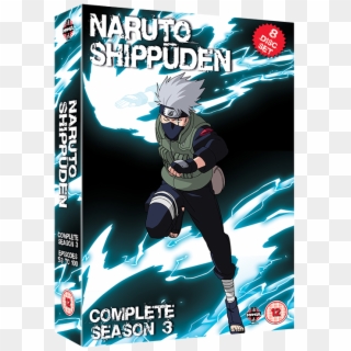 Naruto Shippuden Complete Season - Naruto Shippuden Season 3 Dvd Clipart