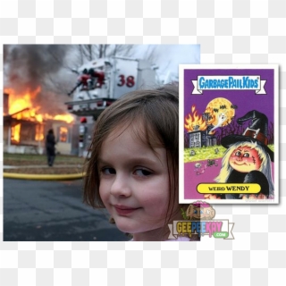 Disaster Girl - Hope This Email Finds You Well Meme Clipart
