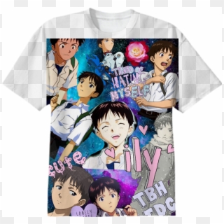 Neon Genesis Evangelion Shinji Ikari $38 - Cartoon Clipart