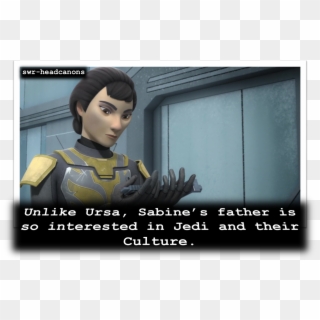 Unlike Ursa, Sabine's Father Is So Interested In Jedi - Sudden Infant Death Syndrome Clipart