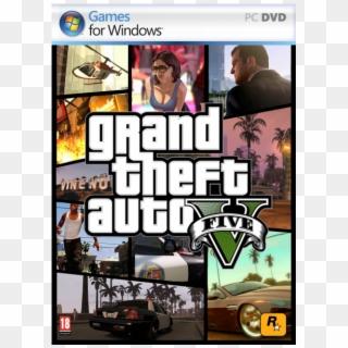 Gta 5 Cd For Pc Clipart