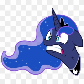 Filipino-dashie, Bust, Female, Gritted Teeth, Jewelry, - Mlp Luna Clipart