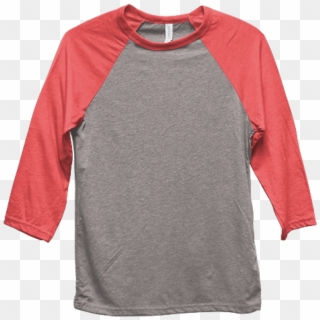 Cotton/poly Baseball Tee - Long-sleeved T-shirt Clipart