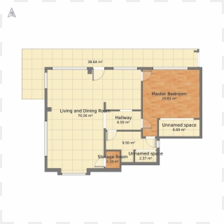 Residence Of Dexter Morgan - Floor Plan Clipart