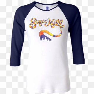 Sugarhill Records Women's Baseball Shirt - Sugar Hill Records Logo Clipart