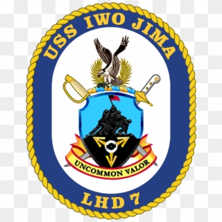 Uss Iwo Jima Coa - Uss Iwo Jima (lhd-7) Clipart
