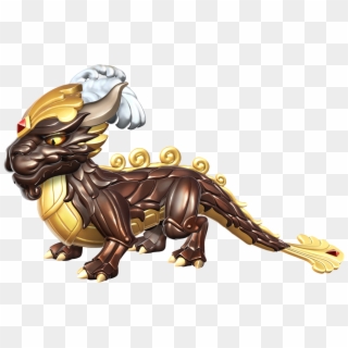 Bronze Dragon - Dragon Mania Bronze Dragon Clipart
