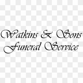 Chiles-cooper Funeral Home - Calligraphy Clipart