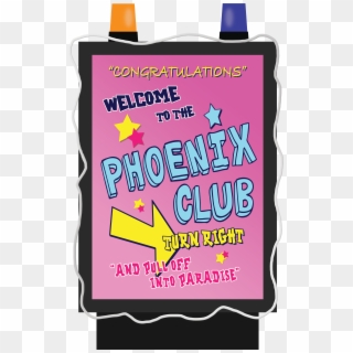 Phoenix Club - Poster Clipart