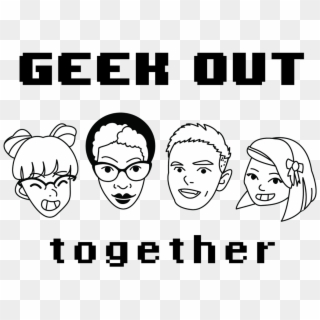Geekouttogetherlogo - Png - Line Art Clipart