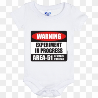 Area 51 Alien Baby Ufo Onesie 6 Month , Png Download - Active Shirt Clipart