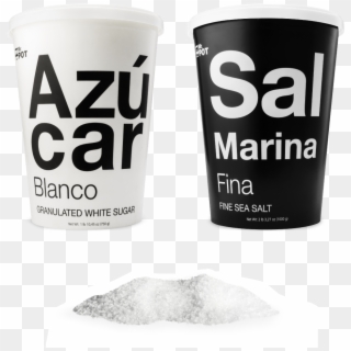 Diseño De Packaging Para Azúcar Y Sal En Murcia - Coffee Cup Clipart