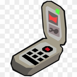 This Free Icons Png Design Of Sci Fi Scanner Device - Flip Phone Cartoon Png Clipart