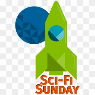 Sci-fi Day Ship W Logo Vertical2 Vertical - Graphic Design Clipart
