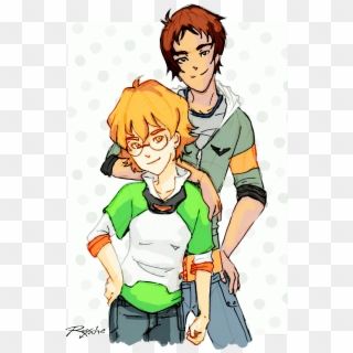 Lance And Pidge From Voltron Legendary Defender - Cartoon Clipart