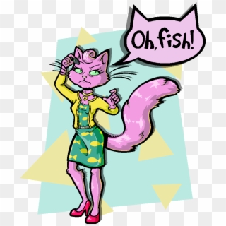 Oh, Fish - Cartoon Clipart