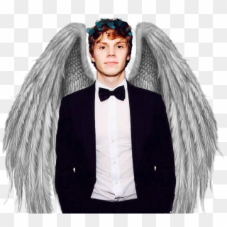 #evanpeters #quicksilver #ahs #wings #americanhorrorstory - Angel Wings Sticker Picsart Clipart
