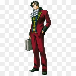 Ace Attorney Trials And Tribulations Miles Edgeworth Clipart