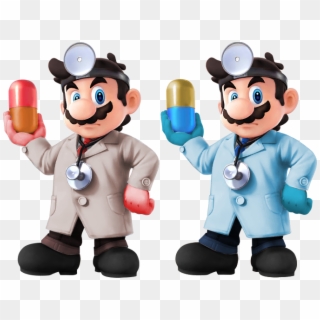 Ssb4attempted To Create Team Fortress 2 Medic Alts - Dr Mario Smash Ultimate Clipart