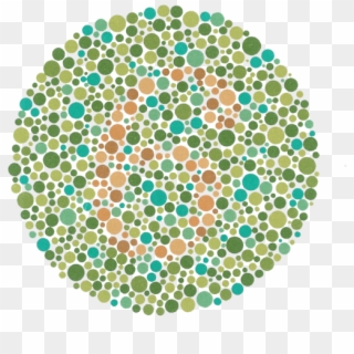 Multiple Sclerosis And Vision - Color Blind Test Clipart