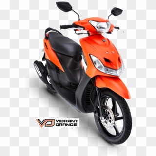 A Sharper Design That Modernizes The Overall Look - Yamaha Mio Sporty Orange Clipart