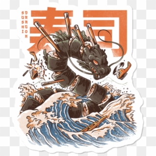 Great Sushi Dragon Clipart
