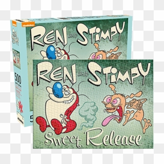 Puzzle - Ren And Stimpy Clipart