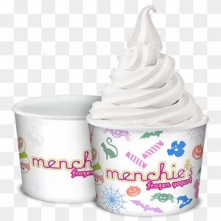 Menchies Cold-activated Halloween Cup Using Thermochromic - Menchies Clipart