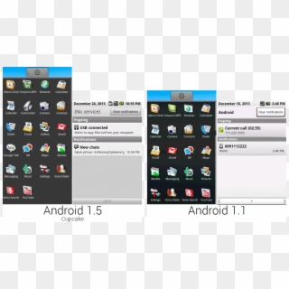 Composite Images Of The App Lineup In - Android 1.5 Icons Clipart