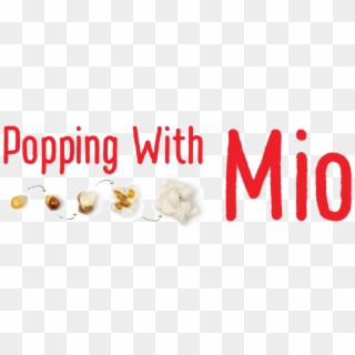 Popping With Mio Website Logo 1 - Carmine Clipart