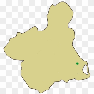 Mapa Localizacion Cabezo Gordo - Sierra Clipart