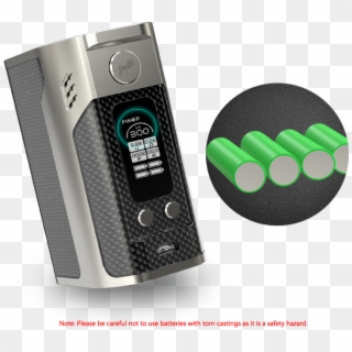 Wismec Reuleaux Rx300 Tc Box Mod-carbon Fiber - Wismec Reuleaux Rx300 Clipart