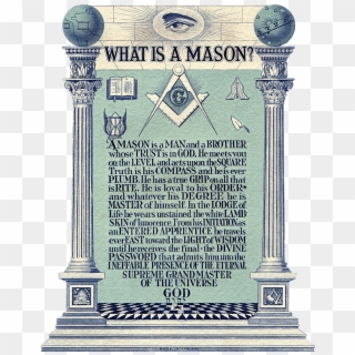 What Is A Mason - Do You Become A Freemason Clipart