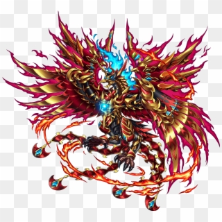 Divine Wolf Brave Frontier , Png Download - Brave Frontier Dragons Clipart