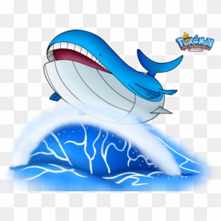 #321 Wailord Used Surf And Water Spout In Our Pokemon - Cartoon Clipart