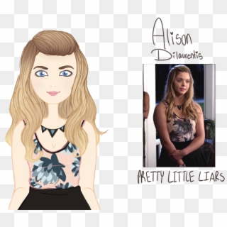 Alison Dilaurentis Pretty Little Liars By Xxdrewpuff - Alison Pretty Little Liars Drawing Clipart